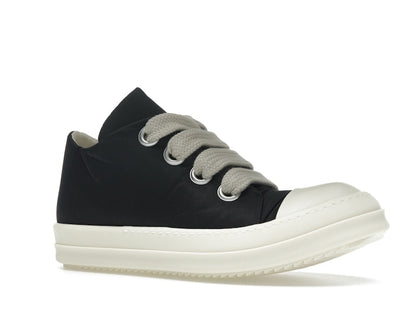 Rick Owens DRKSHDW Hollywood Jumbo Lace Puffer Low Black Milk