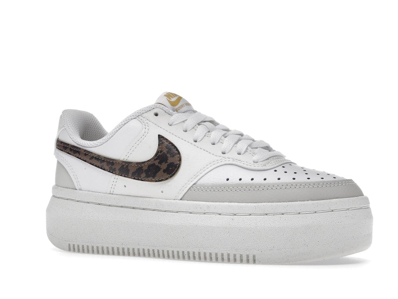 Nike Court Vision Alta Low White Light Bone Sail Archaeo Brown (Women's)