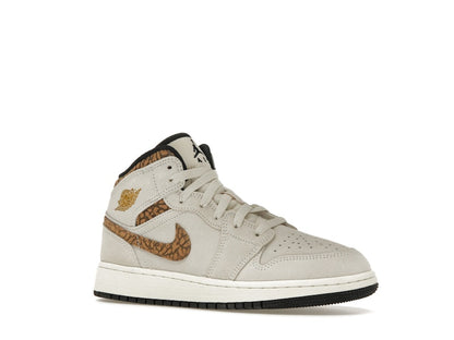 Jordan 1 Mid SE Brown Elephant (GS)