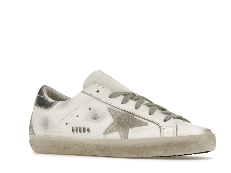 Golden Goose Super-Star White Silver (Women's)