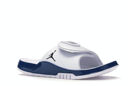 Jordan Hydro 11 Slide White Navy