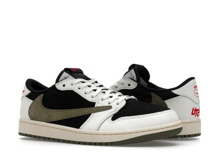 Jordan 1 Retro Low OG SP Travis Scott Olive (Friends and Family) (Women's)