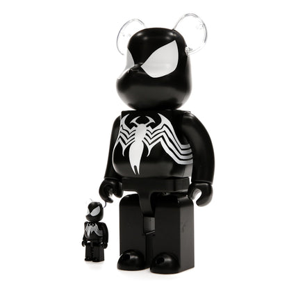 Bearbrick x Marvel Spider-Man Black Costume 100% & 400% Set