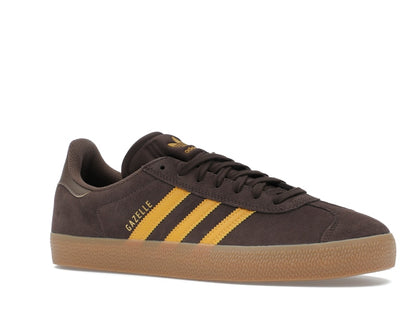 adidas Gazelle ADV Dark Brown Preloved Yellow