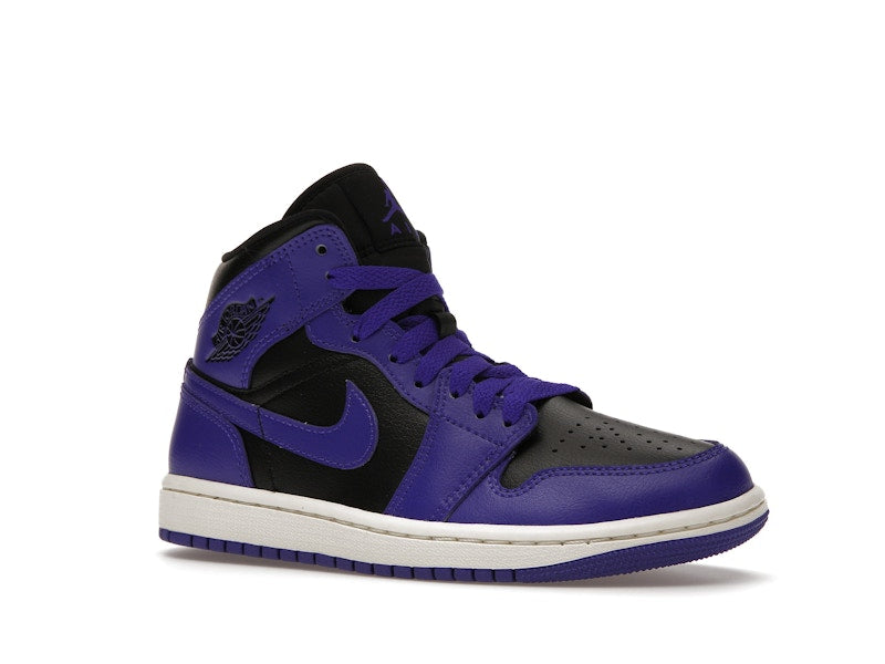 Jordan 1 Mid Purple Black (Women's)