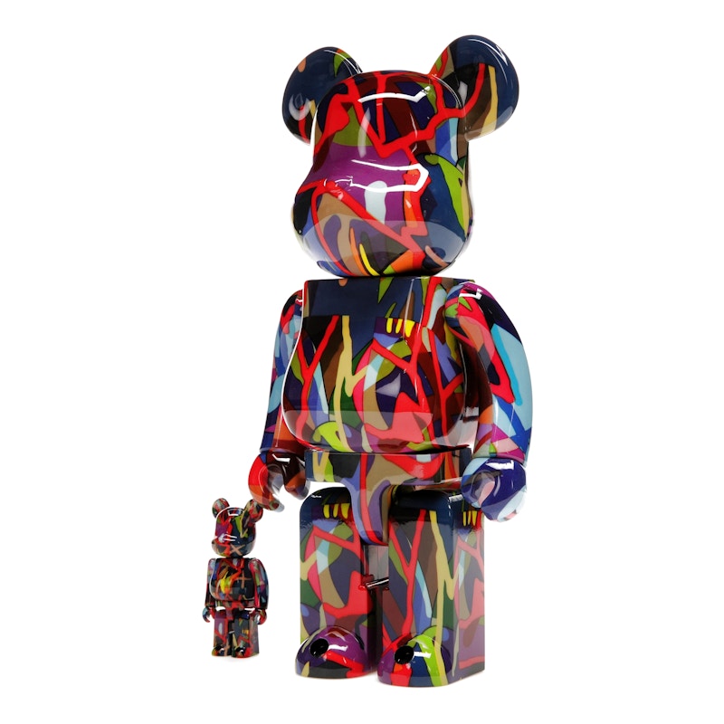 Bearbrick KAWS TENSION 100% & 400% Set