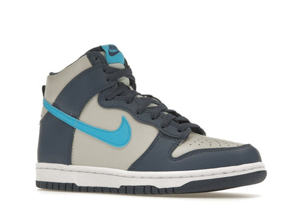 Nike Dunk High Light Bone Diffused Blue (GS)