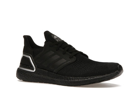 adidas Ultra Boost 20 Core Black Silver Metallic