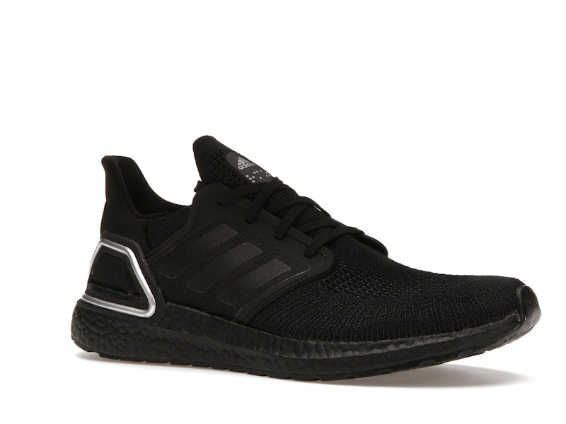 adidas Ultra Boost 20 Core Black Silver Metallic