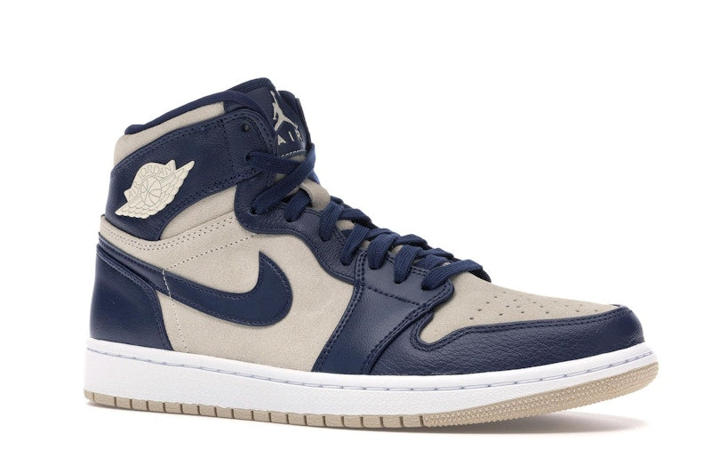 Jordan 1 Retro Premium Midnight Navy Light Cream (Women's)