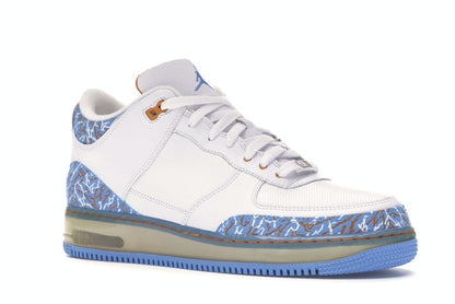 Jordan AJF 3 White University Blue Sunset