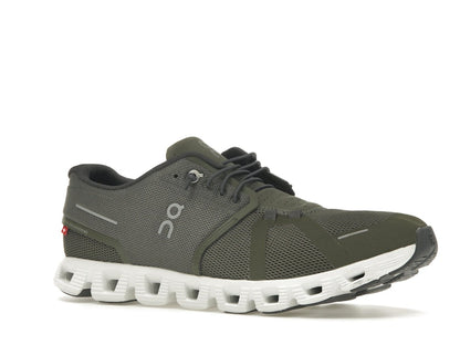 On Running Cloud 5 Olive Green White