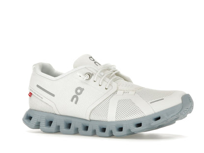 On Running Cloud 5 White Chambray (Women's)