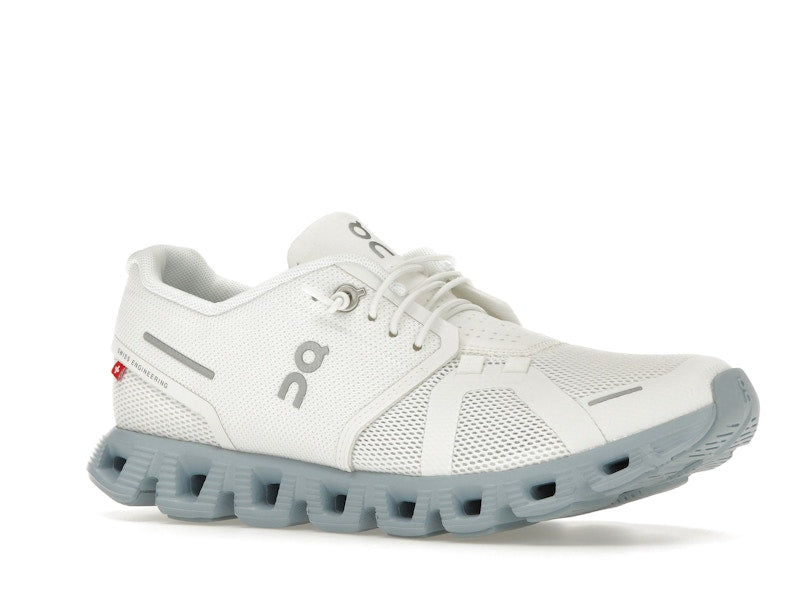 On Running Cloud 5 White Chambray (Women's)