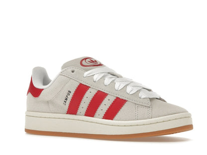 adidas Campus 00s Crystal White Better Scarlet (Women's)