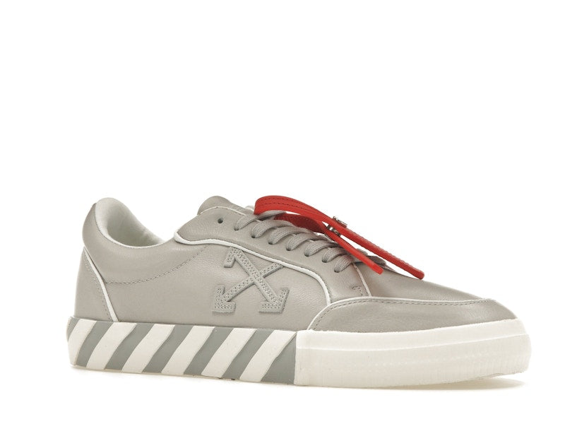 OFF-WHITE Vulc Leather Sneaker Grey