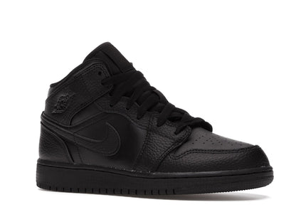 Jordan 1 Mid Black (GS)