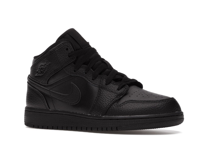 Jordan 1 Mid Black (GS)