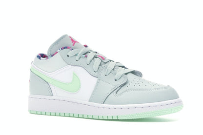 Jordan 1 Low Barely Grey Frosted Spruce (GS)