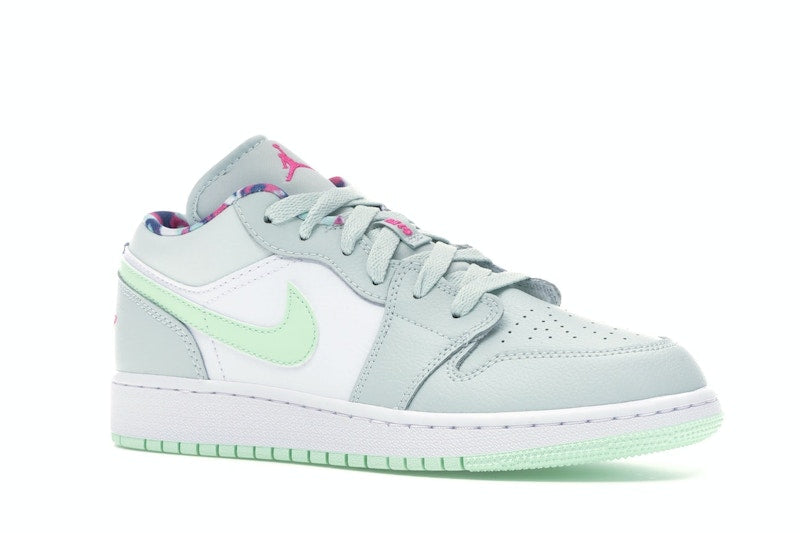 Jordan 1 Low Barely Grey Frosted Spruce (GS)