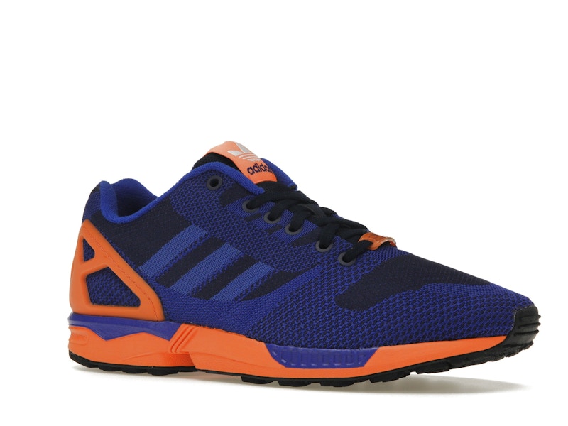 adidas ZX Flux Weave Dark Blue Orange