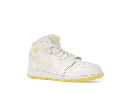 Jordan 1 Mid Sail Light Laser Orange (GS)