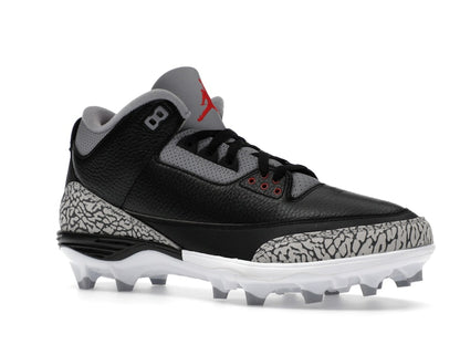 Jordan 3 Mid Retro TD Black Cement