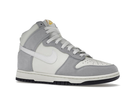Nike Dunk High Retro Sail Pure Platinum Black White
