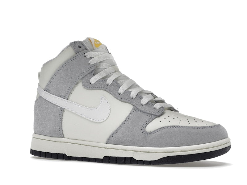 Nike Dunk High Retro Sail Pure Platinum Black White