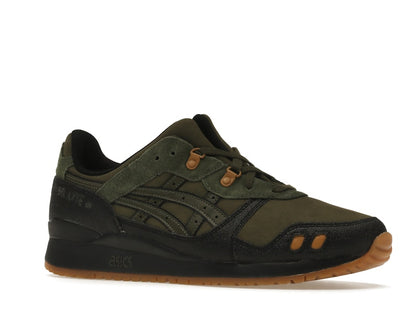 ASICS Gel-Lyte III Olive Canvas Black