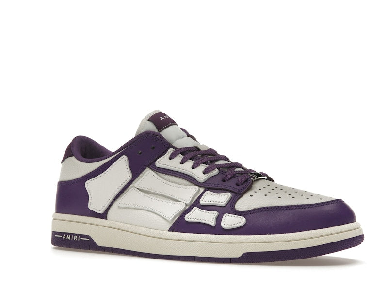 AMIRI Skel Top Low Purple White