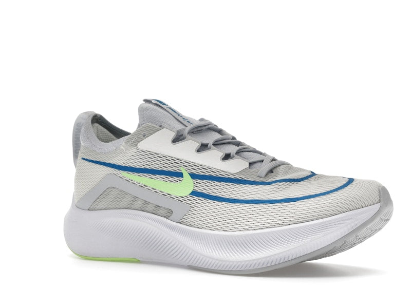 Nike Zoom Fly 4 Summit White Imperial Blue Lime Glow