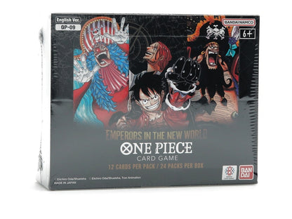 Bandai One Piece Emperors In The New World Hobby Box (OP-09)