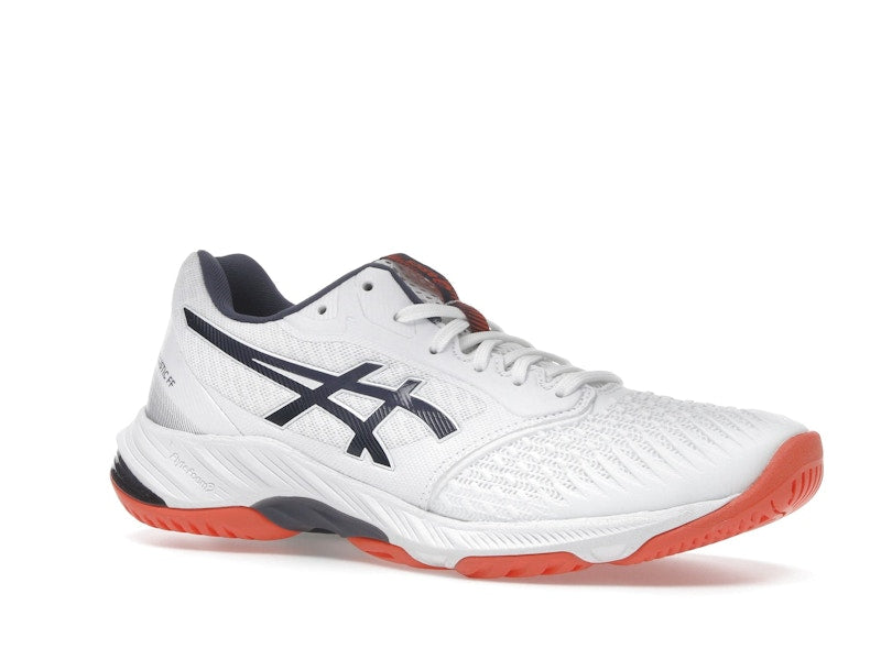 ASICS Netburner Ballistic FF 3 White Indigo Fog