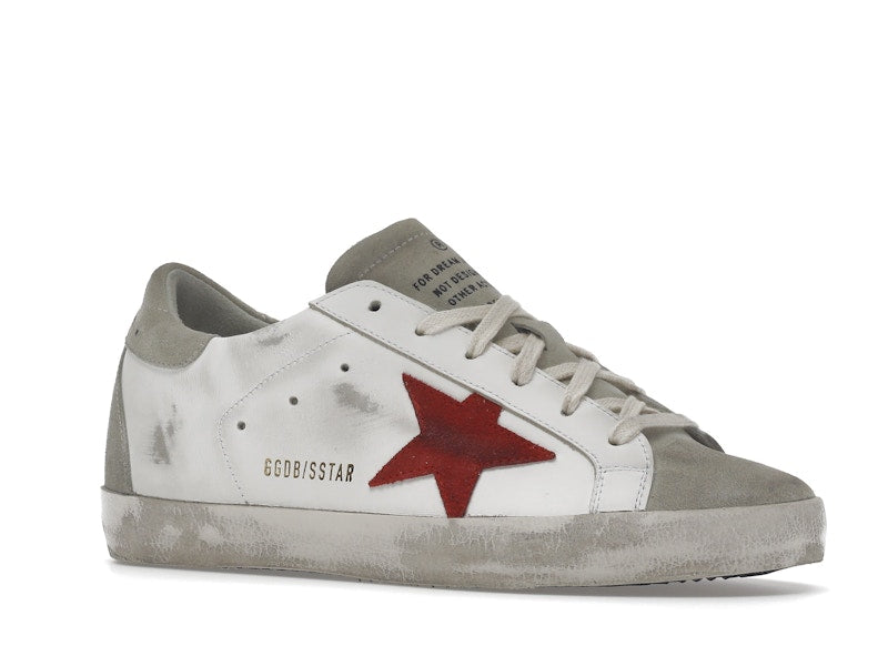 Golden Goose Super-Star White Grey Red (Women's)