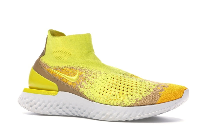 Nike Rise React Flyknit Sonic Yellow