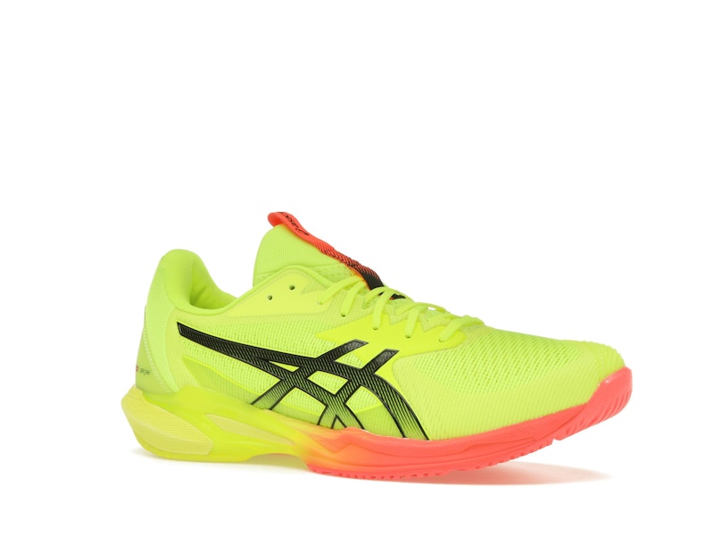 ASICS Solution Speed FF 3 Paris Safety Yellow Black (Women's)