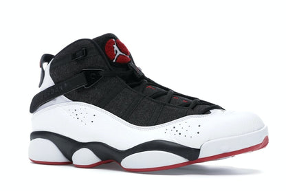 Jordan 6 Rings Black White Gym Red