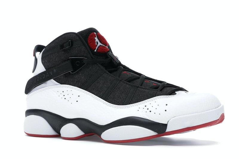 Jordan 6 Rings Black White Gym Red