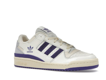 adidas Forum Low CL Cream White Collegiate Purple Warm Vanilla