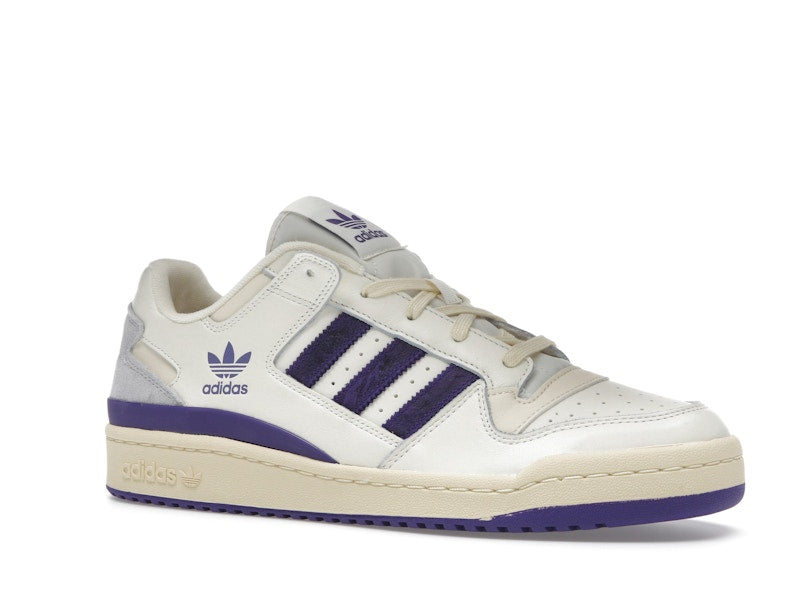 adidas Forum Low CL Cream White Collegiate Purple Warm Vanilla