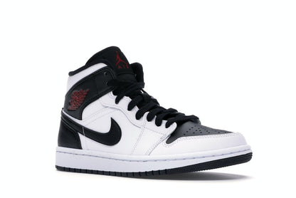 Jordan 1 Mid Reverse Black Toe (Women's)