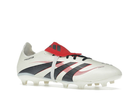 adidas Predator League Fold-Over Tongue FG/MG Off White Core Black Pure Ruby