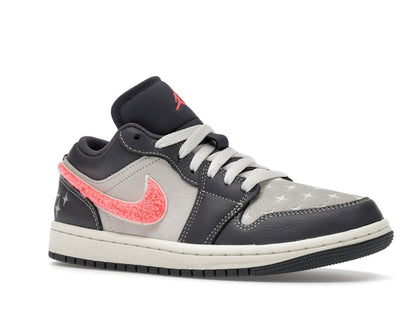 Jordan 1 Low Light Graphite Hot Punch (Women's)