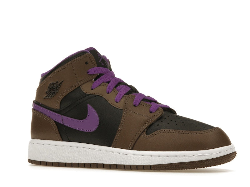 Jordan 1 Mid Purple Mocha (GS)