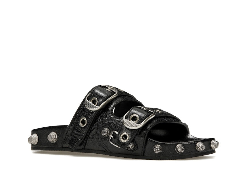 Balenciaga Cagole Sandals Black