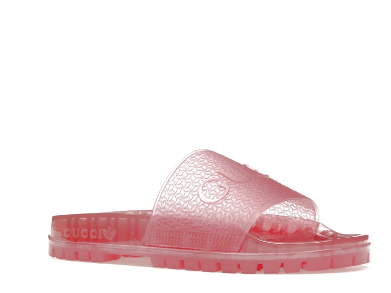adidas x Gucci Adilette Slide Transparent Pink (Women's)