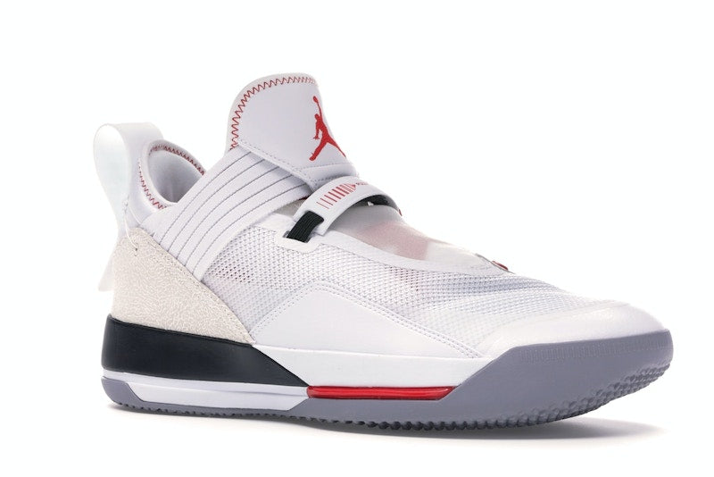 Jordan XXXIII SE White Gym Red Black