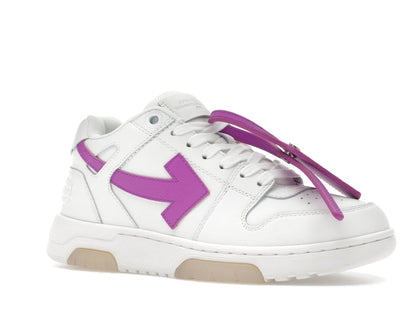 OFF-WHITE Out Of Office OOO Low Tops White Purple (Women's)