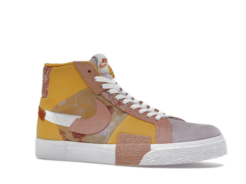 Nike SB Zoom Blazer Mid Premium Floral Paisley Sanded Gold